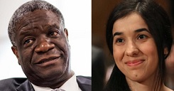 Denis Mukwege and Nadia Murad Win the 2018 Nobel Peace Prize