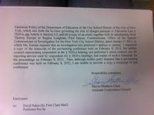 NYC Teacher David Suker Fought The Gotcha Squad - Department of Education in NYC - and Wins His Case in Court by Betsy Combier