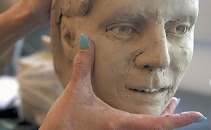 Forensic Anthropology: Laboratory Artist Puts a Human Face on Unidentified Remains